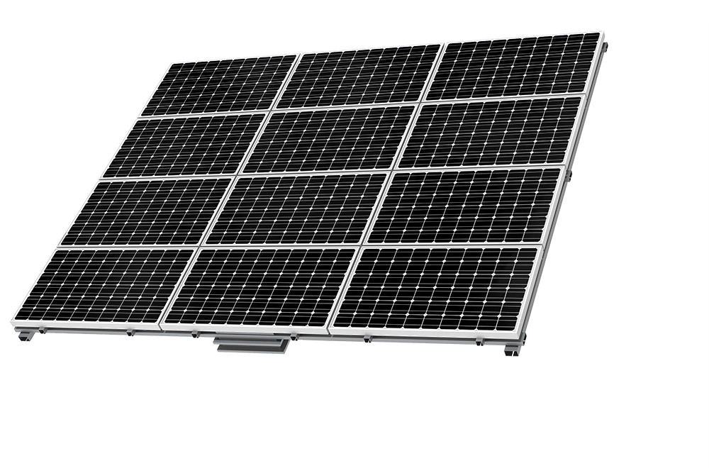 black solar pv panel